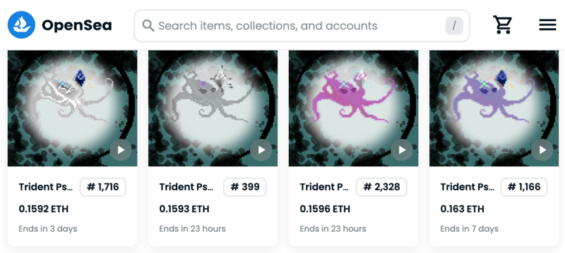 Buy Pseudo Kraken NFT