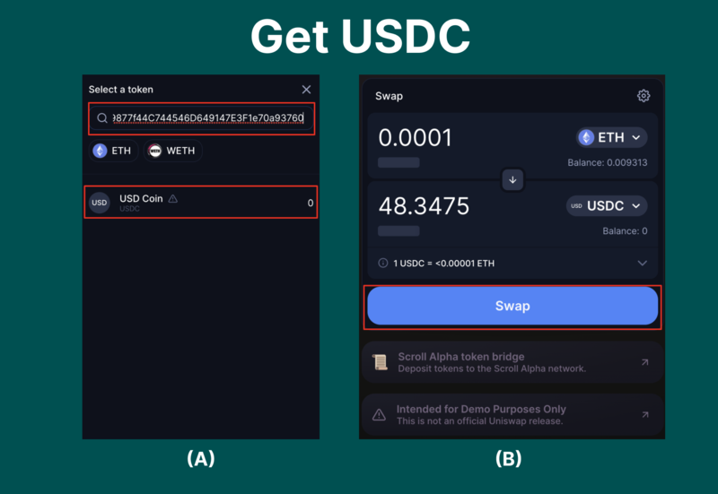 Get USDC Scroll Airdrop
