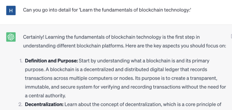 Fundamentals of Blockchain tech