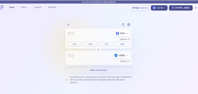 SyncSwap on zkSync Era