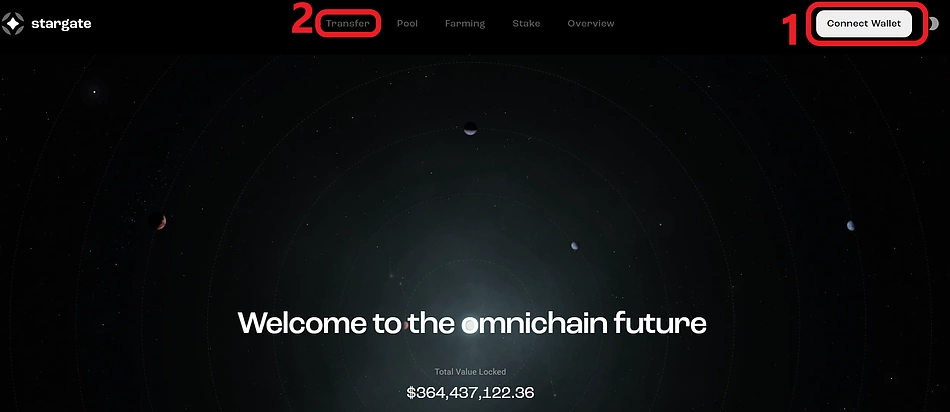 Bridge Optimism to Ethereum with stargate