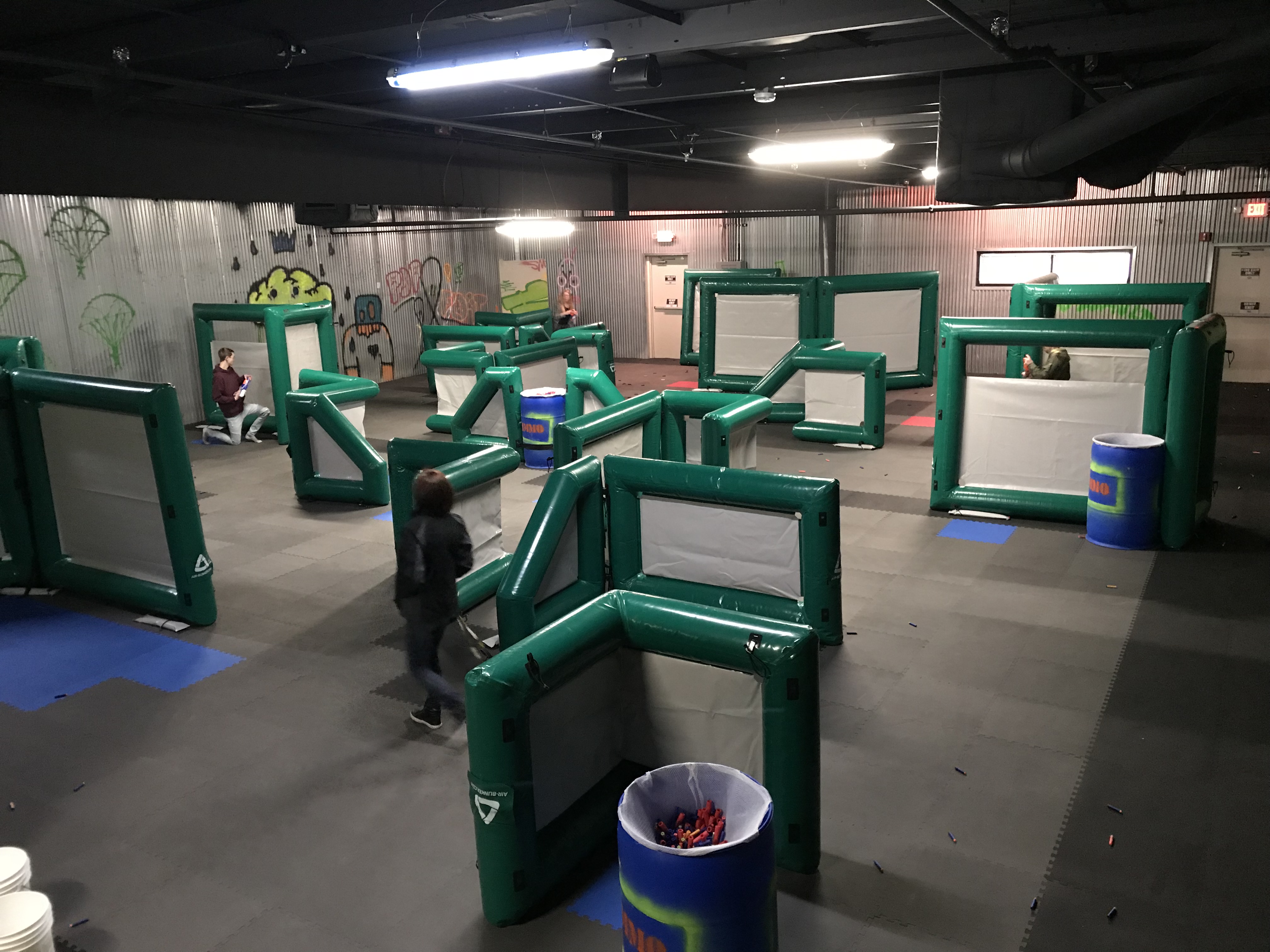 Down Range NERF-Style Arena Opens!