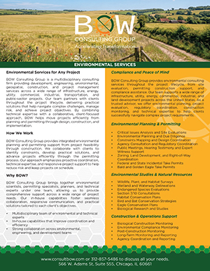 Environmental Planning