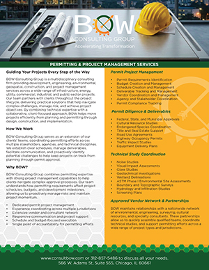 Permitting and Project Management Services
