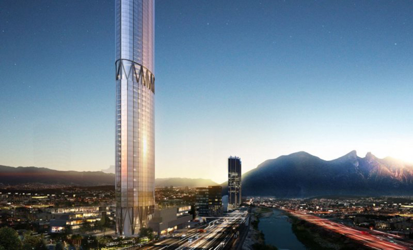 Rendering of the SOHL Tower planned for Monterrey. Photo Credit: Sordo Madaleno