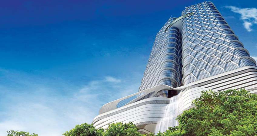 The project will be located on the corner of Russian Boulevard and Monivong Boulevard. Photo source: Phnom Penh Post.