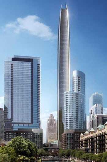 The developers need the City Council to approve a zoning change for the project.