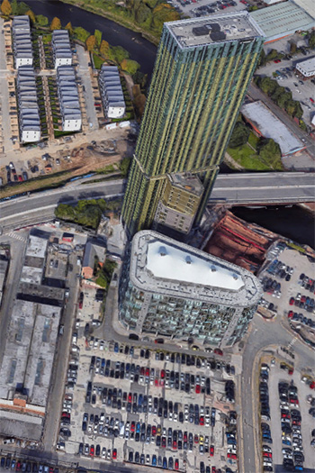 New details have emerged about a 50-story skyscraper expected to deliver 500 apartments in Salford.