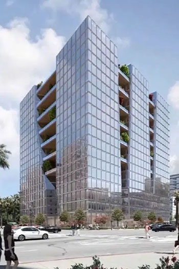 The project's approval came after the city council voted to raise building height limits downtown.