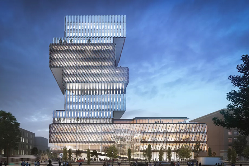 The center will house BU’s mathematics, computer science, and statistics departments.