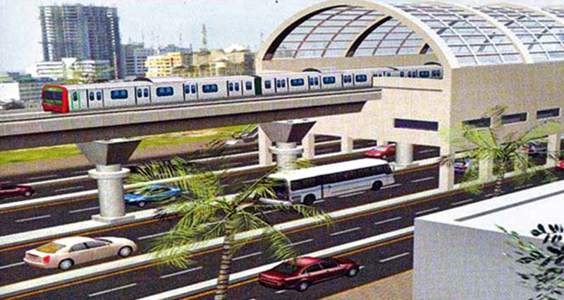 The Chennai Metro Rail Limited (CMRL) is planning to build a 20-story structure above the elevated depot station at Wimco Nagar with a four-level parking space below the stabling lines.
