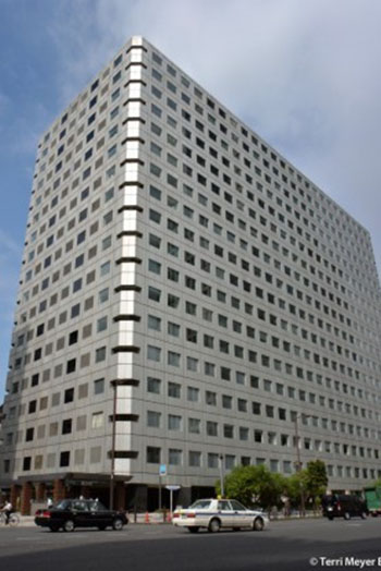 The new building will be more than double the height of the building it is replacing.