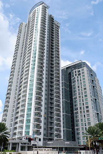 The 40-story Bristol at Parkway Place is among the new luxury residential projects coming to the area.