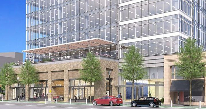 A rare office high-rise for Evanston has been approved.