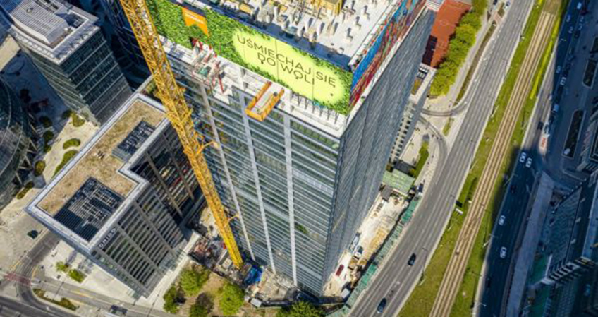 The office tower will complete the three-tower complex, delivering a total of 88,000 square meters of gross leasable area.