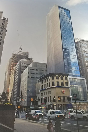 The new structure is expected to top out at 28 stories and offer 230 hotel rooms.