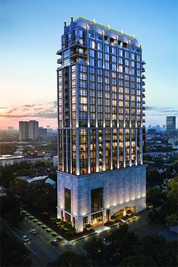 Residences at The Paramount will start at US$1 million, according to Randall Davis Co. (Rendering courtesy The Paramount)