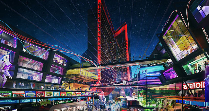 The planned Atari Hotel in Las Vegas would feature 