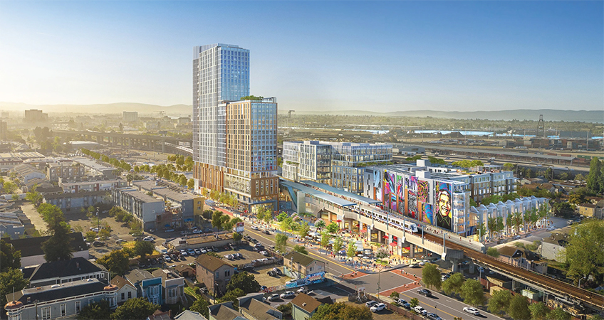 The project is one of nearly a dozen projects planned for BART property in a bid to swap parking requirements for higher density residential areas adjacent to transit hubs.