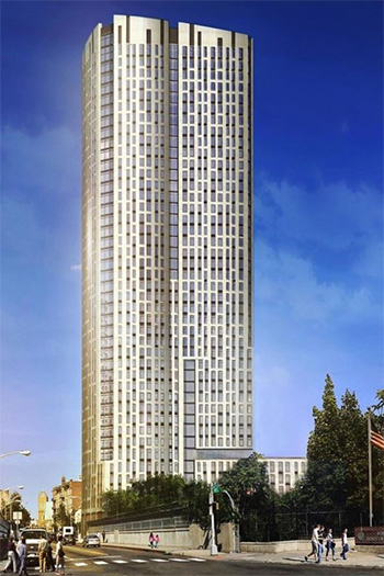 The updated plans will include a public park, retail space, and a community center.