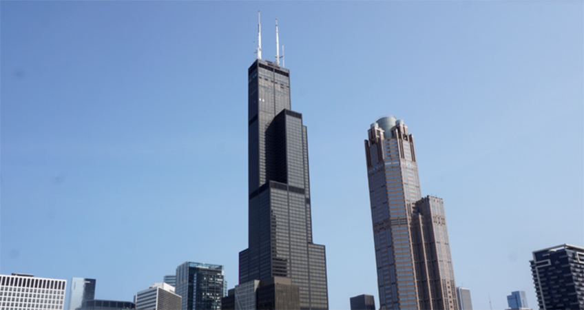 The COVID-19 pandemic has resulted in another set of office floor space cuts, this time from a major airline's occupancy at the Willis Tower.