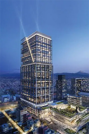 A building will eventually be demolished due to its maintenance cost and age, with plans to replace it with a mixed-use project by 2028.