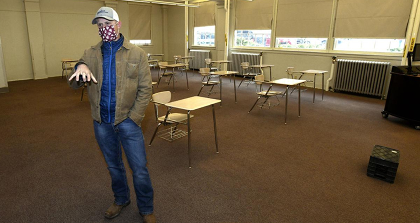 Alan Townsend, Dean of the W.A. Franke College of Forestry, says the school needs bigger classrooms.