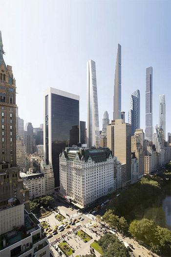 Rendering of 41-47 West 57th Street (c) OMA.