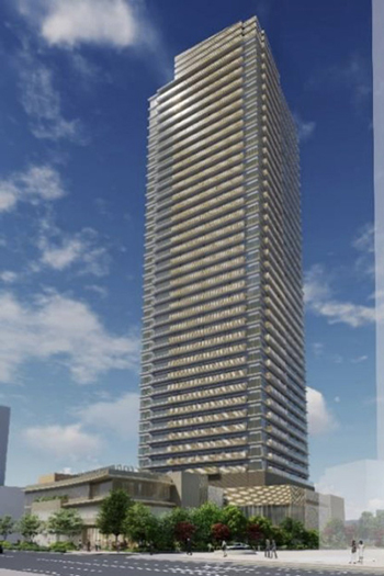 Nishi-Shinjuku 5-chome Central South District Type 1 Urban Redevelopment Project will deliver a 40-story building to the area. Image credit: Mitsui Fudosan Co. Ltd.