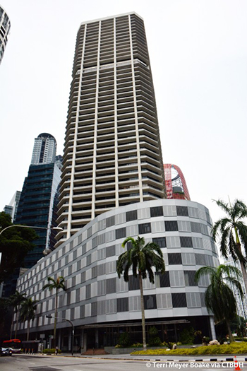 International Plaza is zoned for commercial use with height control of up to 250 meters. It currently stands at 190 meters. Image credit: Terri Meyer Boake via CTBUH