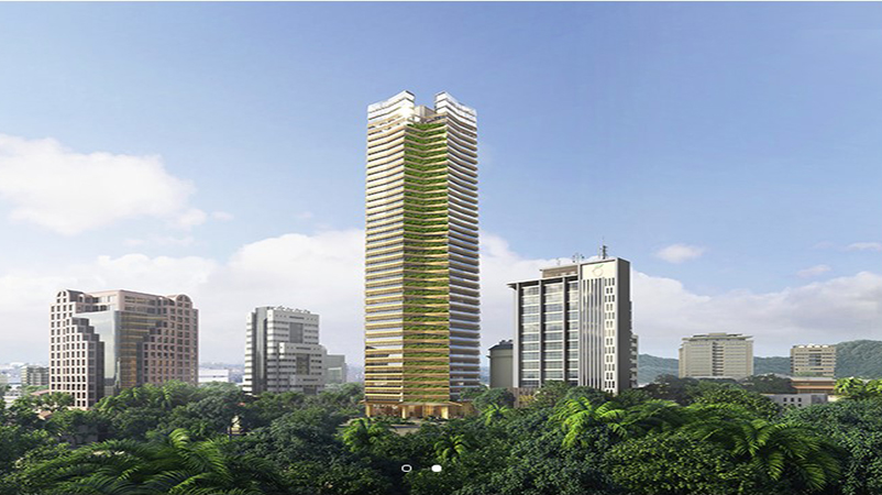 Masters Tower Cebu in Cebu will house a Sofitel hotel and office space. Image credit: SOM