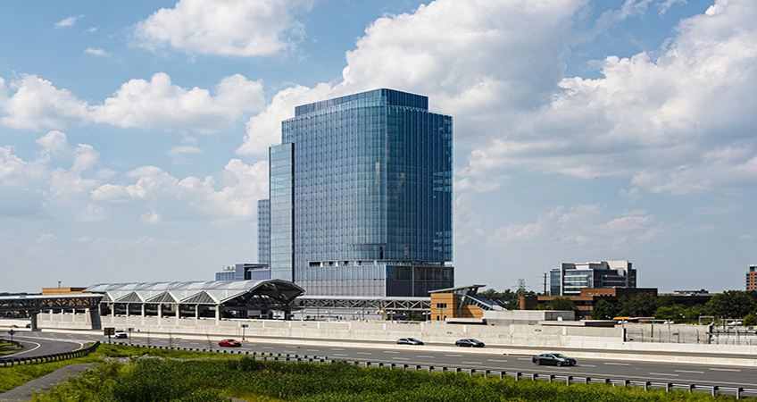At its completion, Boston Properties' full expansion of the next phase of Reston Town Center in Reston will include 408,773 square meters of new development. Image credit: Clark Construction Group