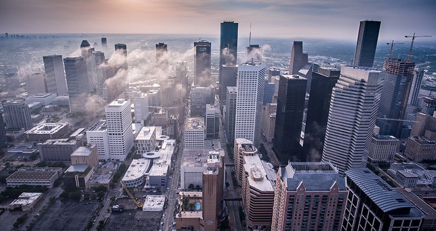 Houston was one of the cities studied which was revealed to have rapidly growing exposure to extreme combinations of heat and humidity. Image credit: Vlad Busuioc on Unsplash