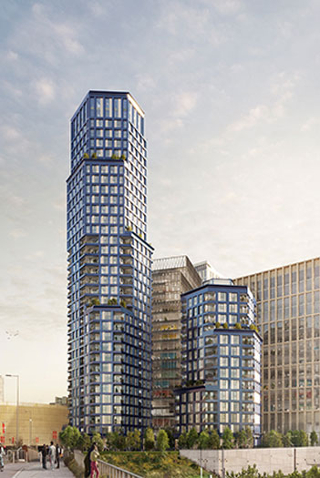 Stratford Towers. (C) Alison Brooks.