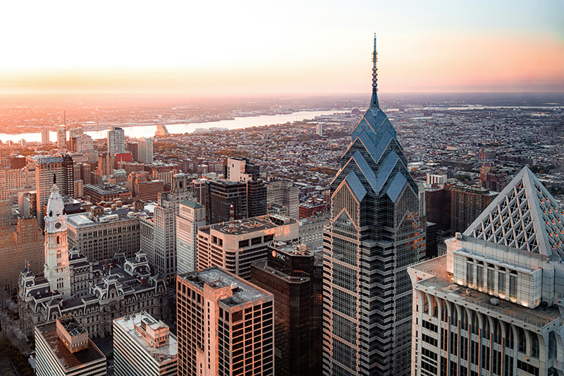 Philadelphia image by ActionVance via. Unsplash