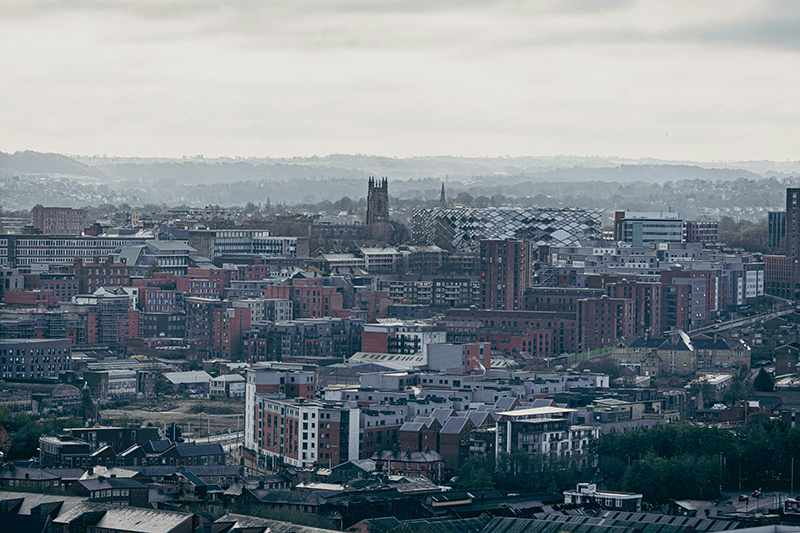 Leeds image by Benjamin Elliott via. Unsplash