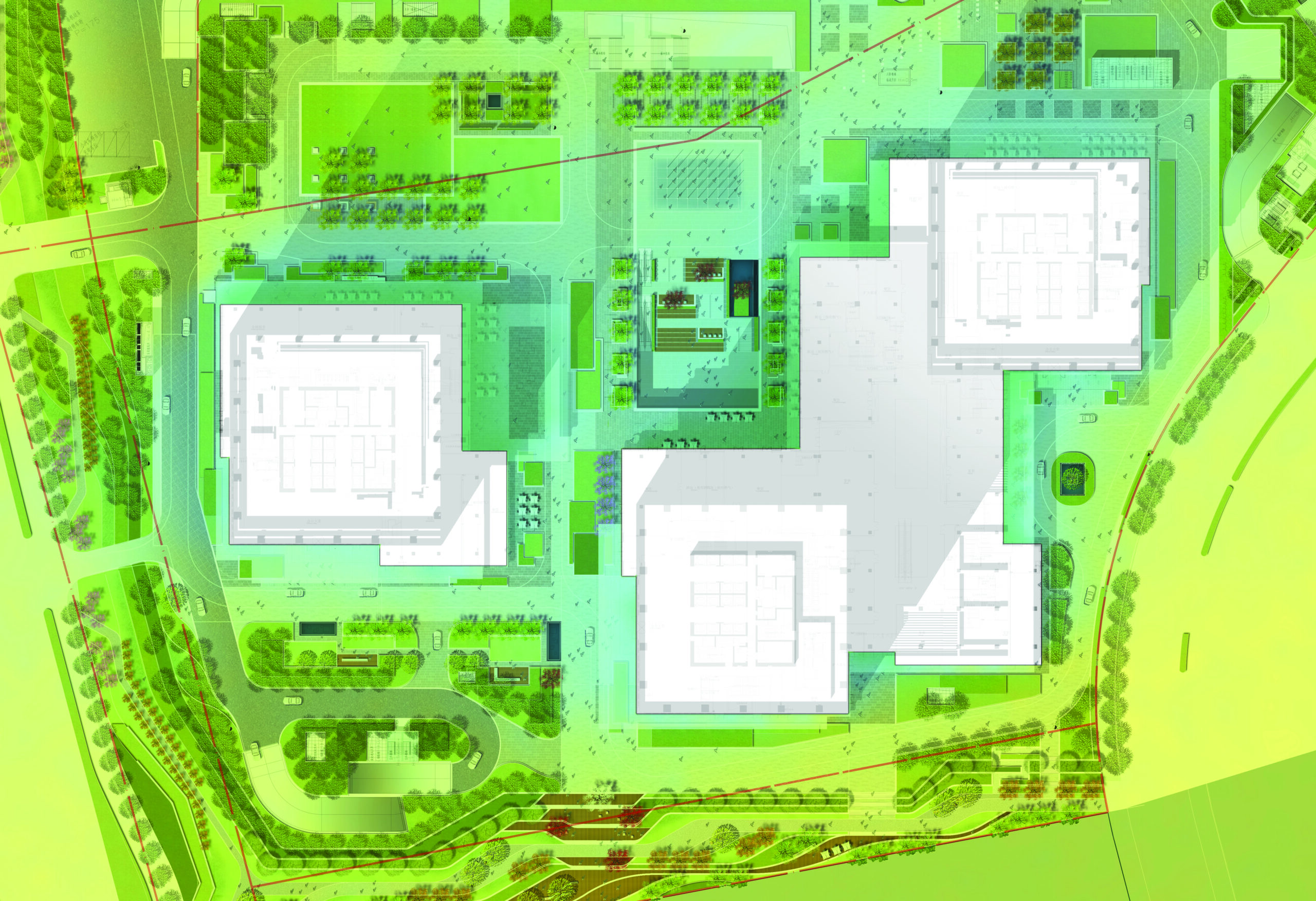 Figure 10— Huamu Lot 10 – The Summit: Environmental performance optimized with computational modeling.