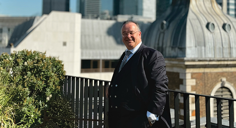 Imro Van Leersum, Permasteelisa Group’s new Sales Director for the UK market. Image courtesy Permasteelisa Group.