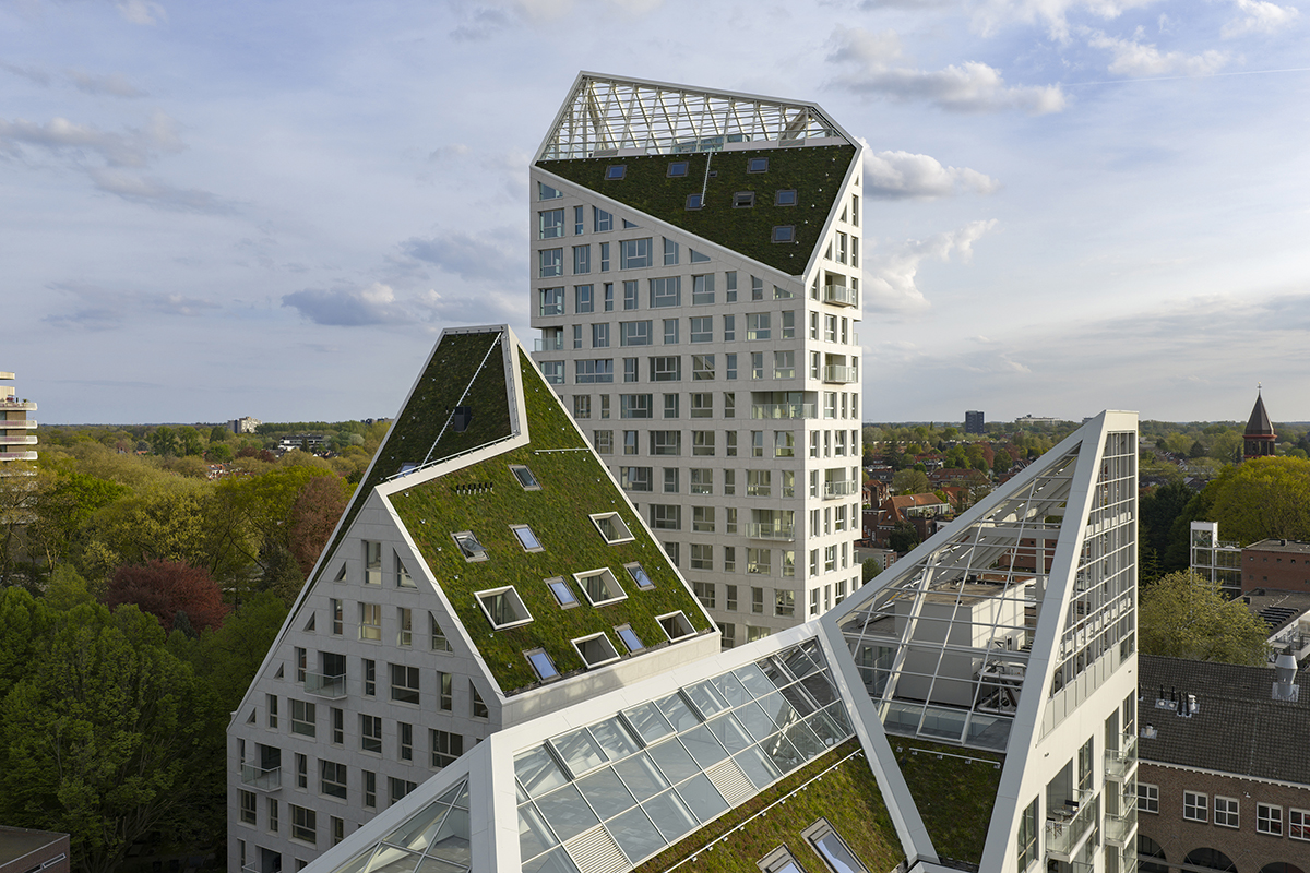 Seven Building Residential Development in Eindhoven is Completed