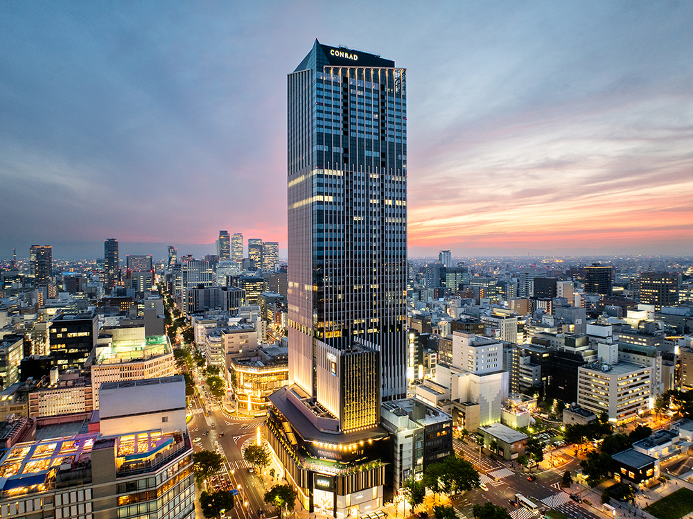 Conrad Nagoya Opens in New Transit-Connected Sakae Skyscraper