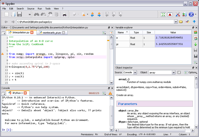 pycharm vs spyder