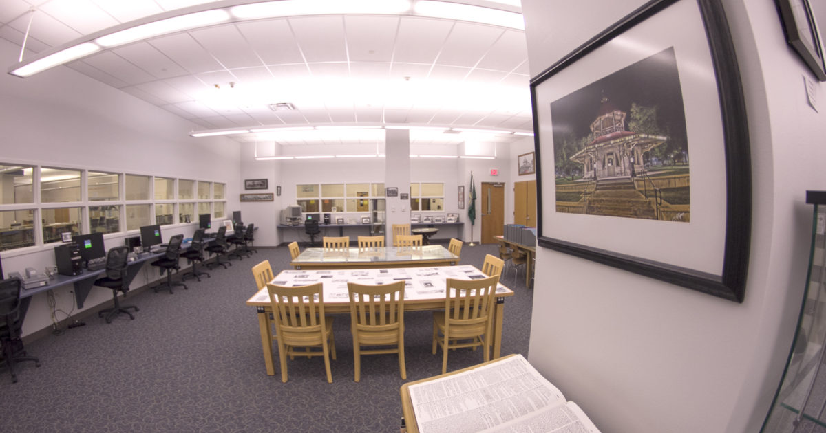 Local History Room Decatur Public Library
