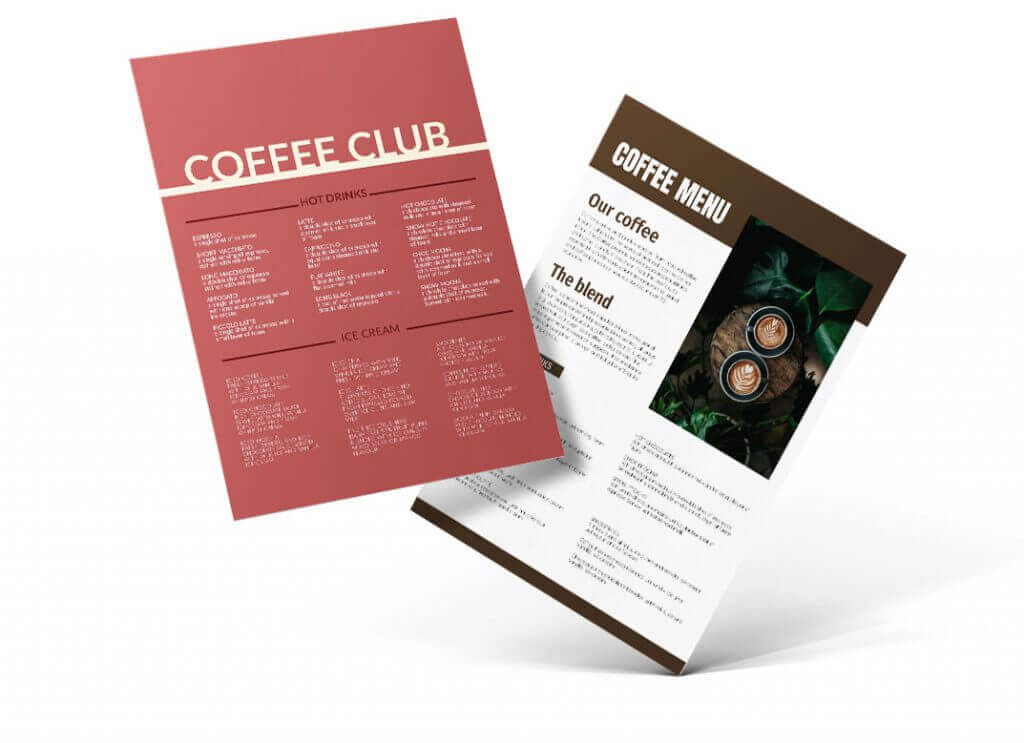 Find a menu template that makes your restaurant stand out Find a menu template that makes your restaurant stand out