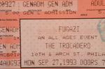 <a href='/fugazi_live_series/philadelphia-pa-usa-92793'>Ticket stub for Torcadero, Philadelphia, Pennsylvania 9/27/93 - Courtesy Noel Morrison</a>