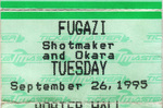 <a href='/fugazi_live_series/ottawa-on-canada-92695'>Ticket from Carleton University Porter Hall, Ottawa, ON 9/26/95 - Courtesy Nick Shaw</a>