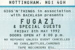 <a href='/fugazi_live_series/nottingham-england-50892'>Ticket for Nottingham, England, 05/08/92 - Martin Hinrich</a>