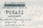 <a href='/fugazi_live_series/raliegh-nc-usa-32296'>Show Ticket - </a>