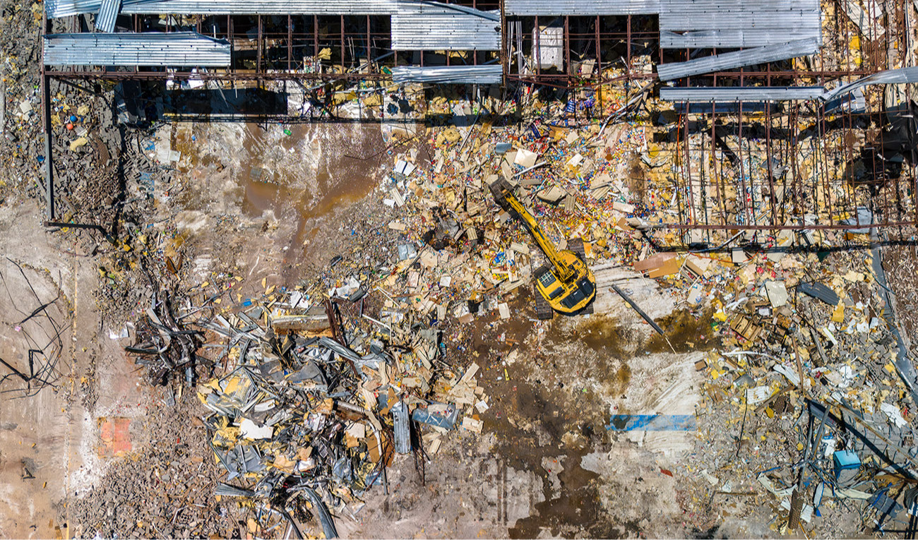 A rede neural TriNet-DD está revolucionando a resposta a emergências de desastres naturais. (imagem: Alex Potemkin / Getty Images)