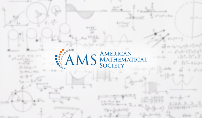 Save the date 2025: logo da American Mathematical Association.