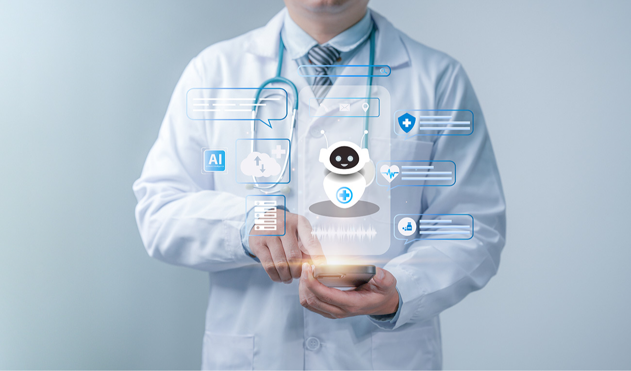 A Inteligência Artificial está transformando a medicina de formas inimagináveis. (imagem: Antony Weerut / Adobe Stock)
